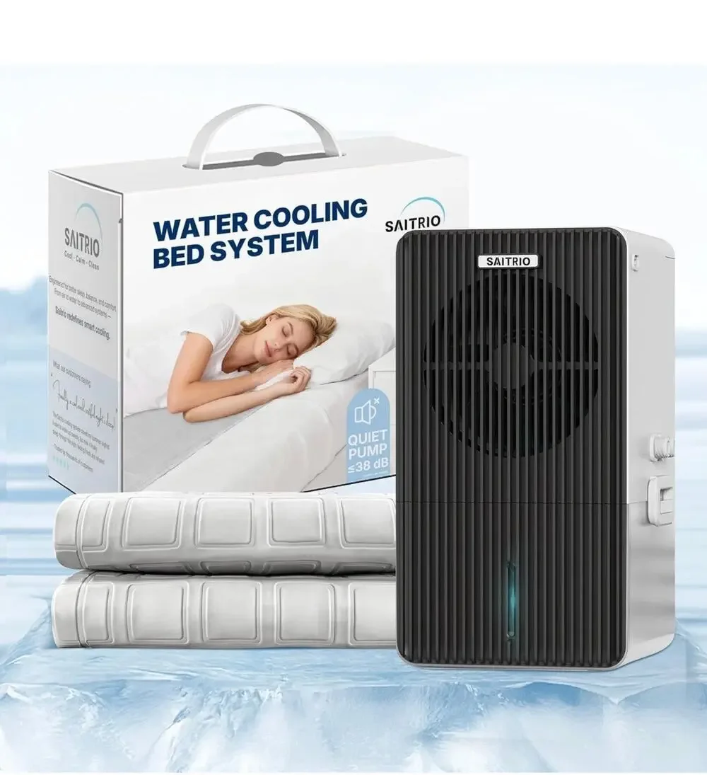 Cooling Mattr Pad, Active Hydro-Powered Bed Cooling System-NIB